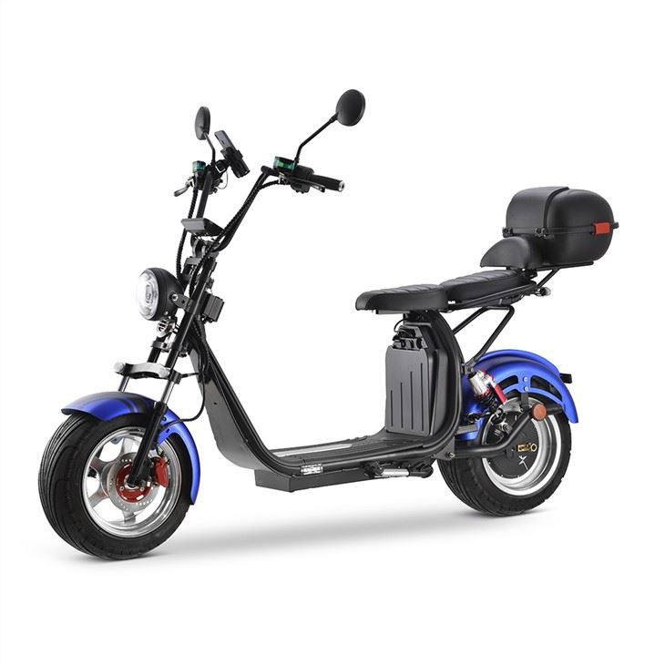 25km/h COC 2 Akumulators Elektriskais Citycoco 1500W